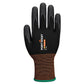 Portwest Handbescherming Handschoenen A371 GP grip 15 nitrile micro foam gedot zwart(K8)