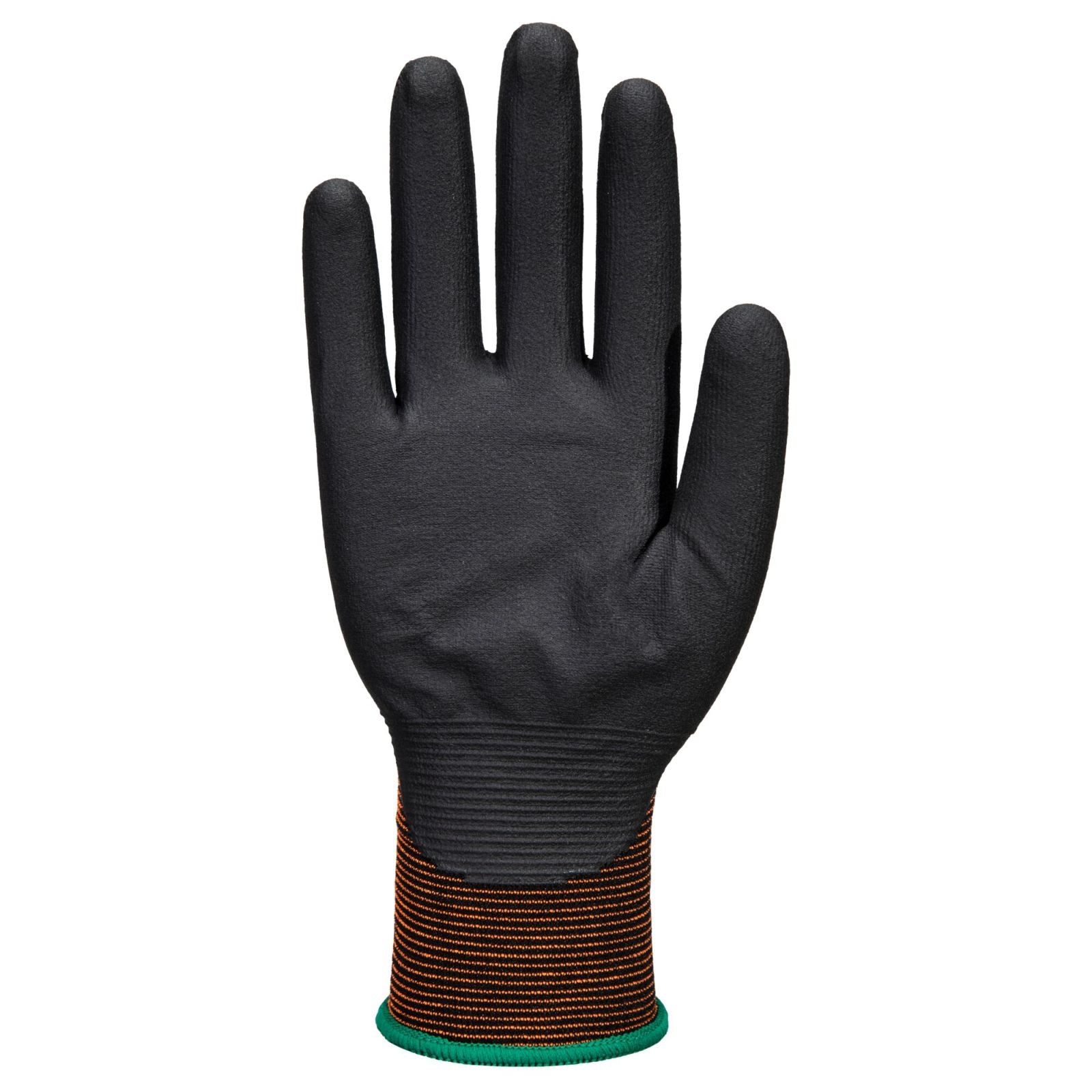 Portwest Handbescherming Handschoenen A374 GP grip 18 nitrile micro foam zwart(K8)