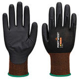 Portwest Handbescherming Handschoenen A374 GP grip 18 nitrile micro foam zwart(K8)