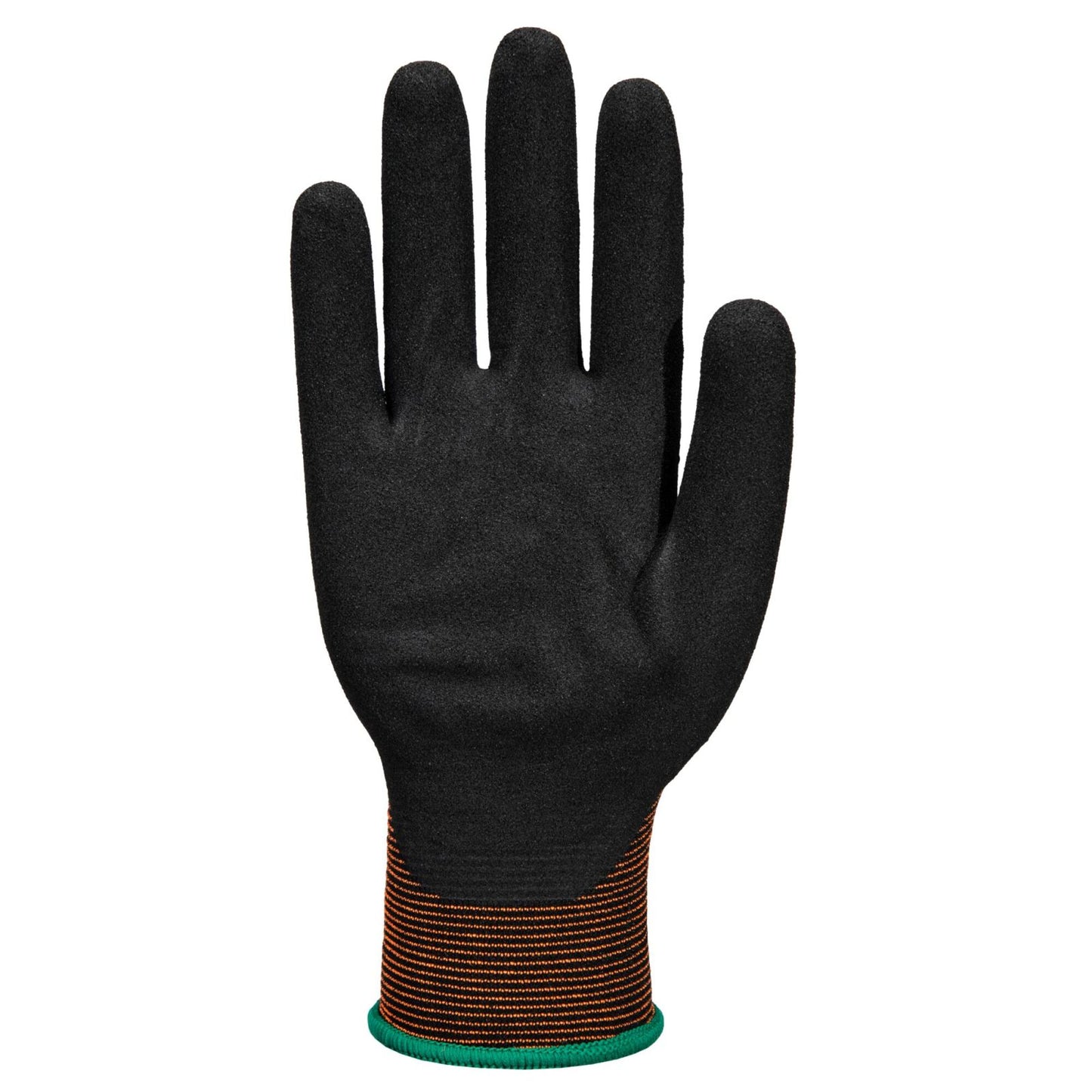 Portwest Handbescherming Handschoenen A375 GP grip 18 nitrile smooth/sandy zwart(K8)