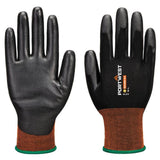 Portwest Handbescherming Handschoenen A376 GP grip 21 PU zwart(K8)