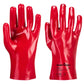 Portwest werkhandschoen A427 PVC vloeistof rood(RE)