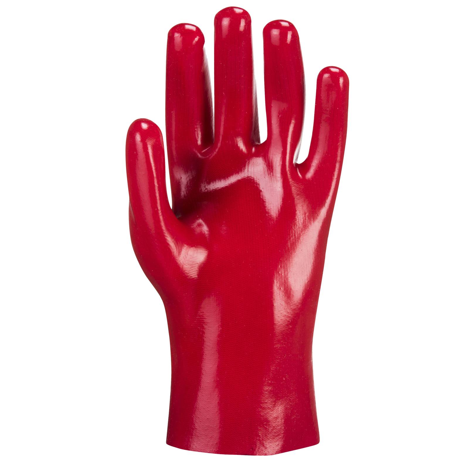 Portwest werkhandschoen A427 PVC vloeistof rood(RE)