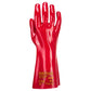 Portwest werkhandschoen A435 PVC vloeistof rood(RE)