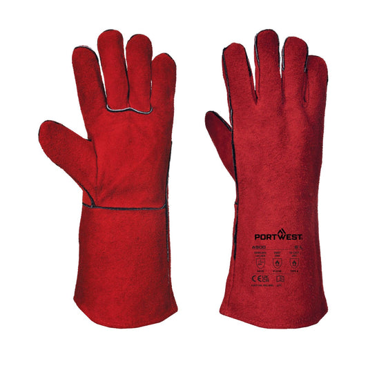 Portwest Handschoenen A500 rood(RE)