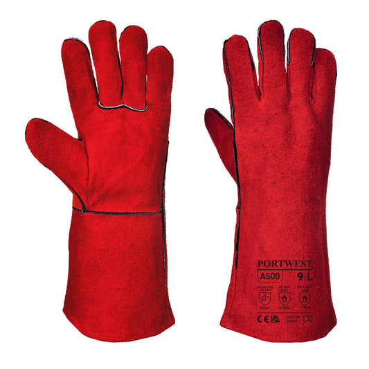 Portwest Handschoenen A500 rood(RE)