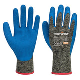 Portwest Handschoenen A611 Snijbestendig zwart-blauw(K4)