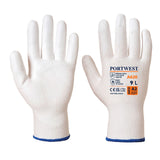Portwest Handbescherming Snijbestendig Handschoenen A620 LR cut PU snij B wit(W6)