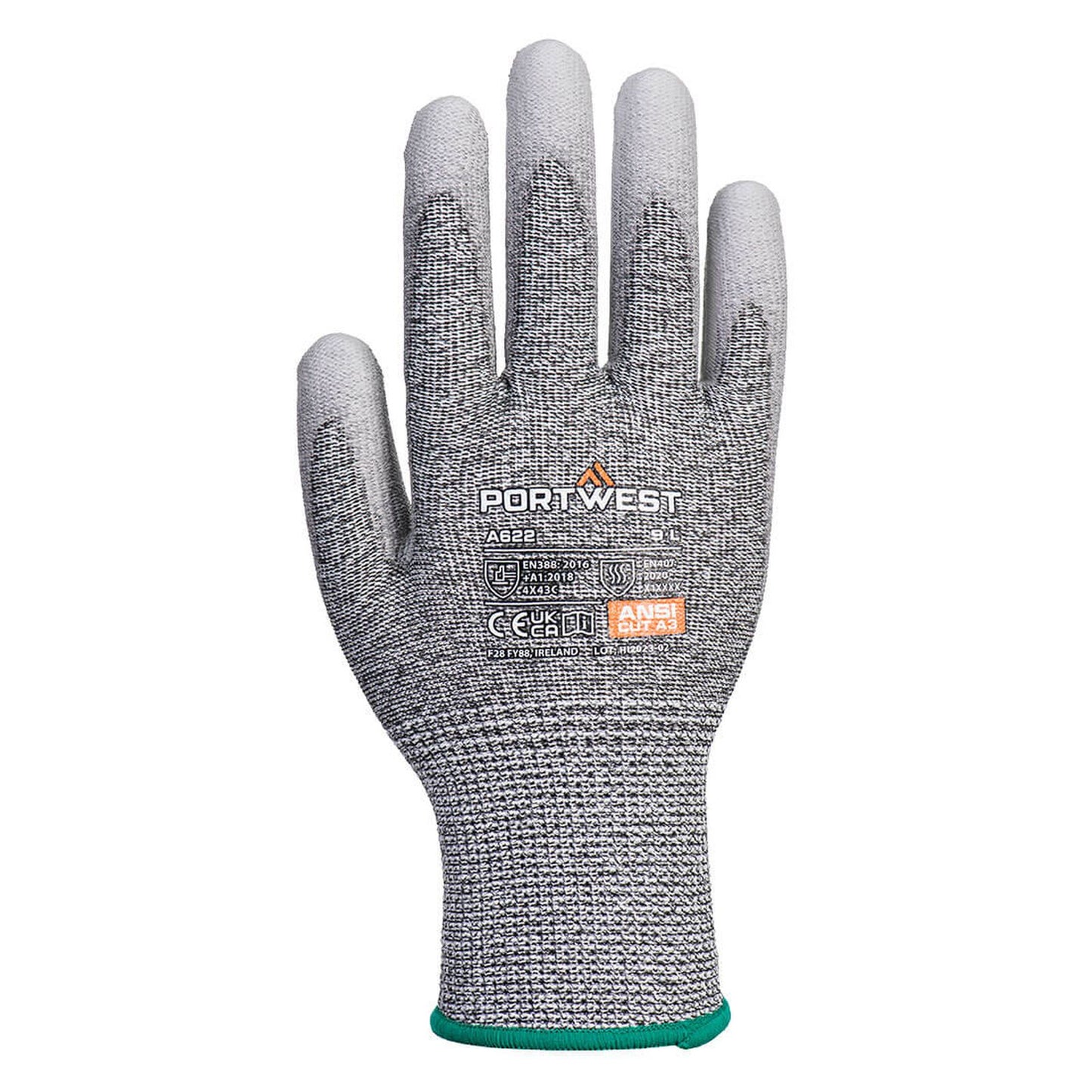 Portwest Handschoenen A622 Snijbestendig grijs(G7)