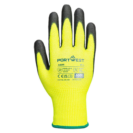 Portwest Handschoenen A625 geel-zwart(Y8)