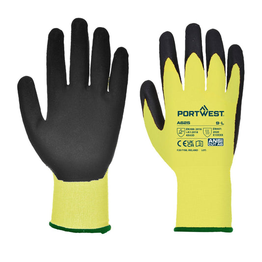 Portwest Handschoenen A625 geel-zwart(Y8)