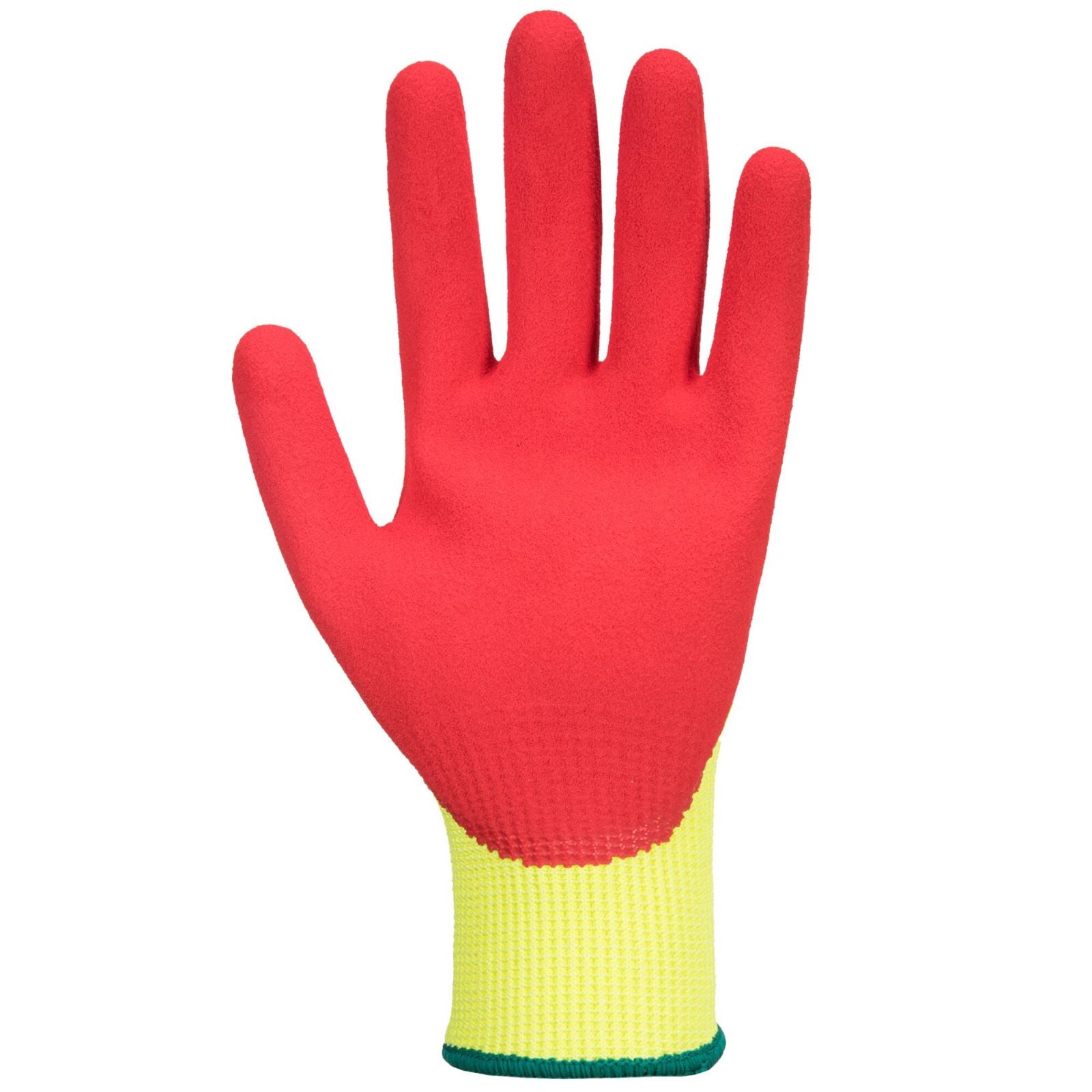 Portwest Handschoenen A626 Vis-Tex HR snijbestendige handschoen met Nitril geel-rood(Y5)