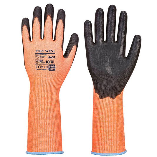 Portwest Handschoenen A631 oranje-zwart(O8)