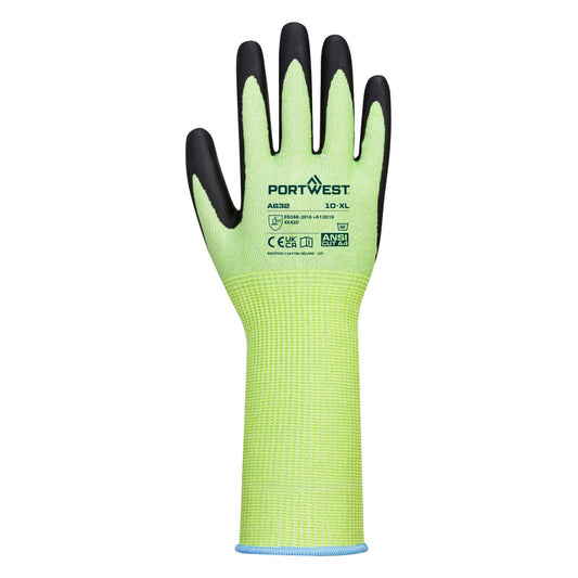 Portwest Handschoenen A632 groen-zwart(E8)