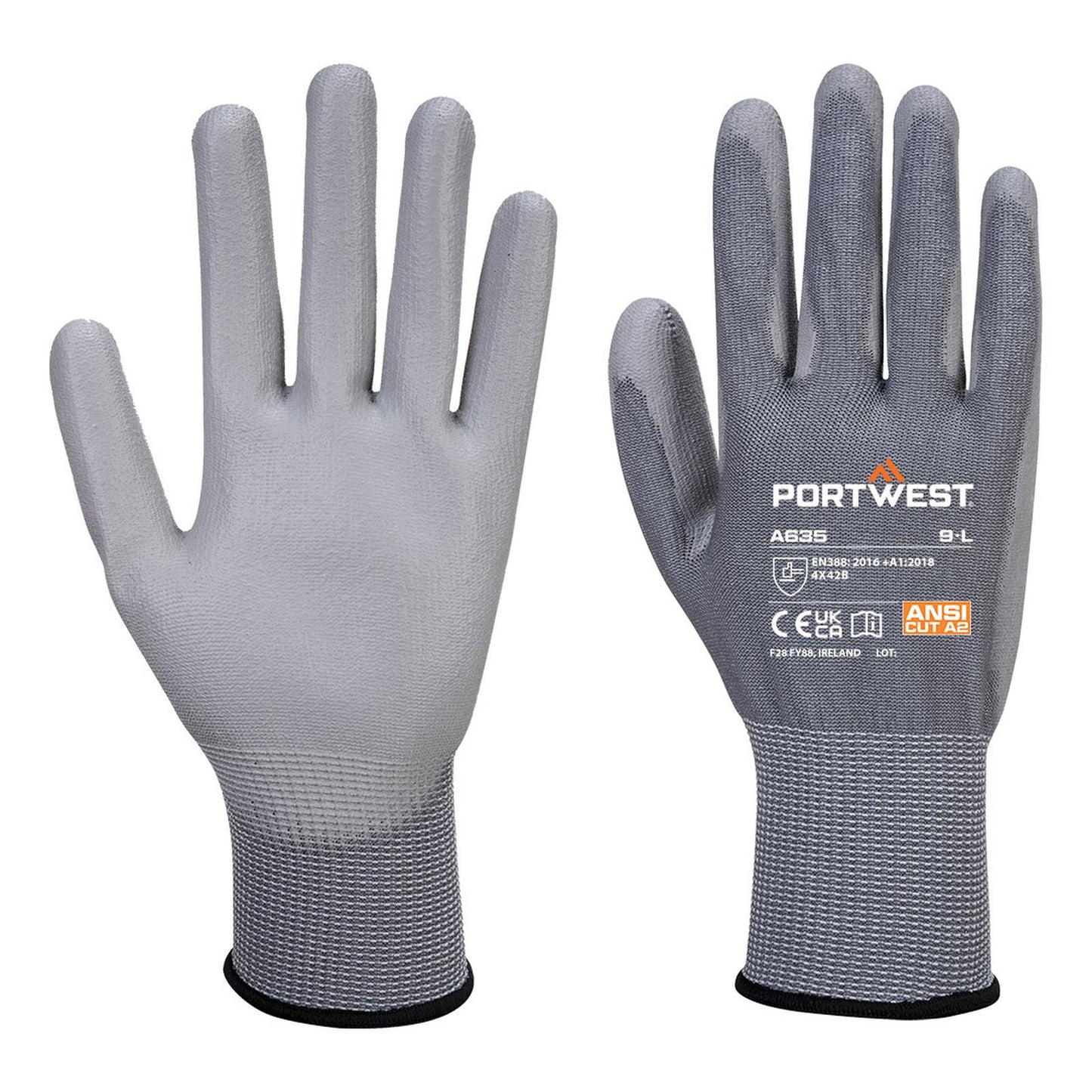 Portwest Handschoenen A635 grijs(G7)
