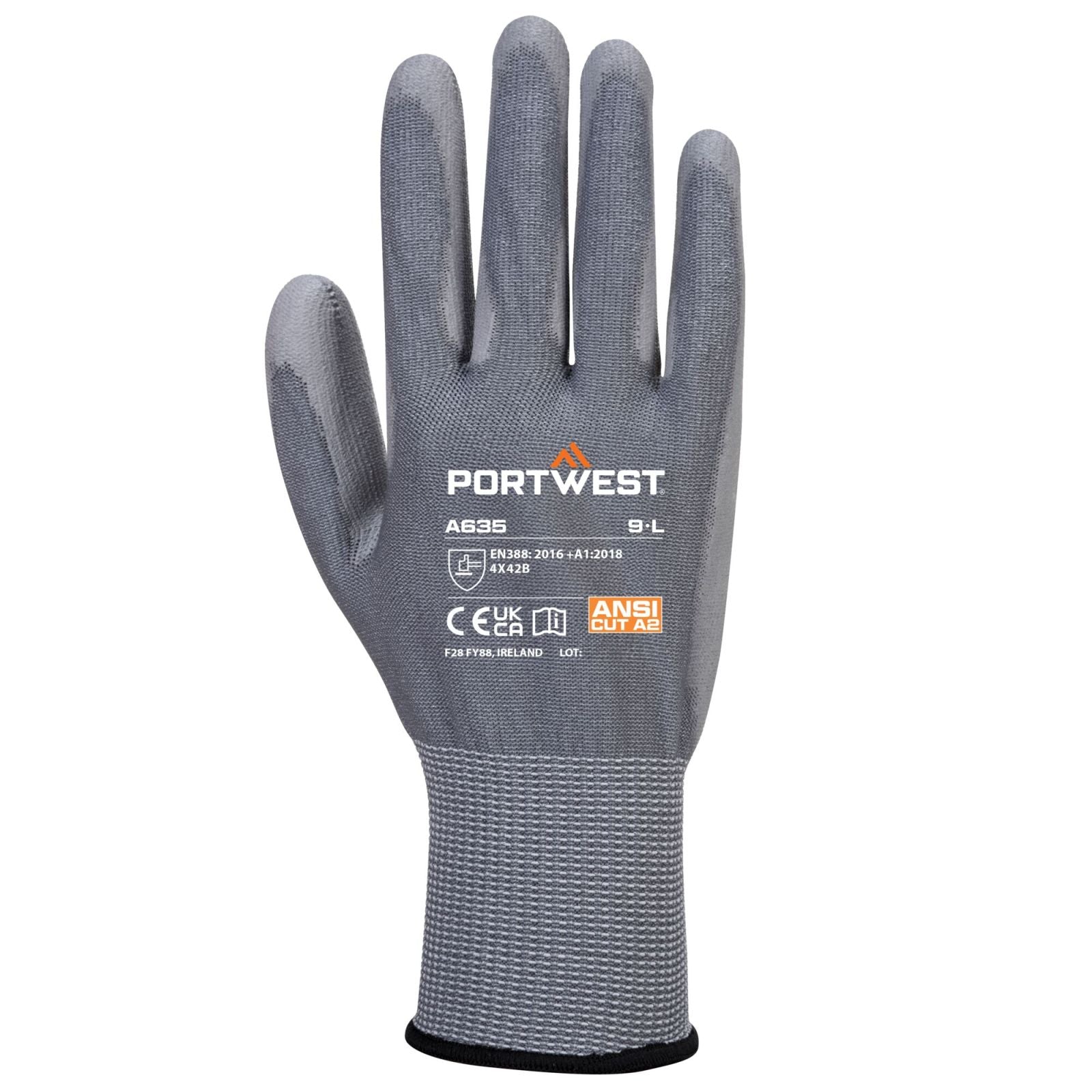 Portwest Handschoenen A635 grijs(G7)