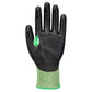 Portwest Handbescherming CS Handschoenen A637 CS cut C18 PU snij C grijs-zwart(G8)