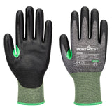 Portwest Handbescherming CS Handschoenen A638 CS cut C15 PU snij C grijs-zwart(G8)