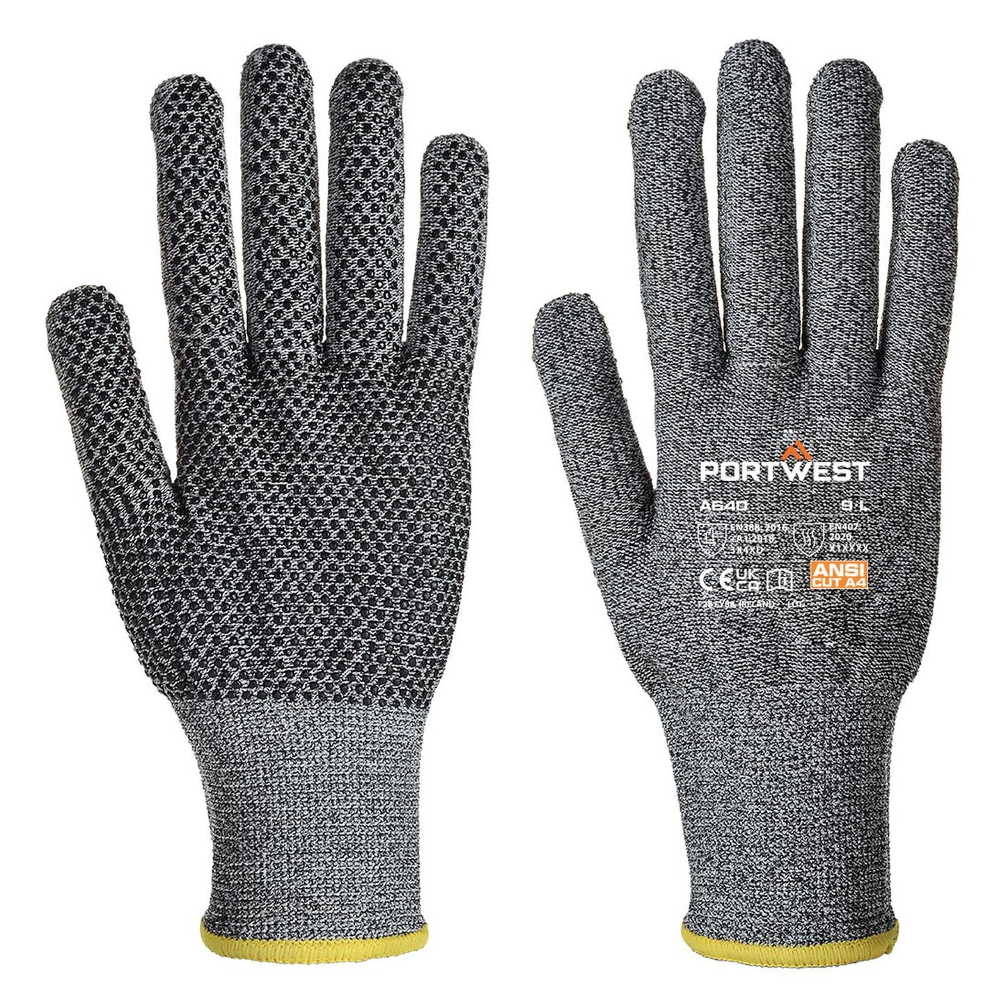 Portwest Handschoenen A640 grijs(G7)