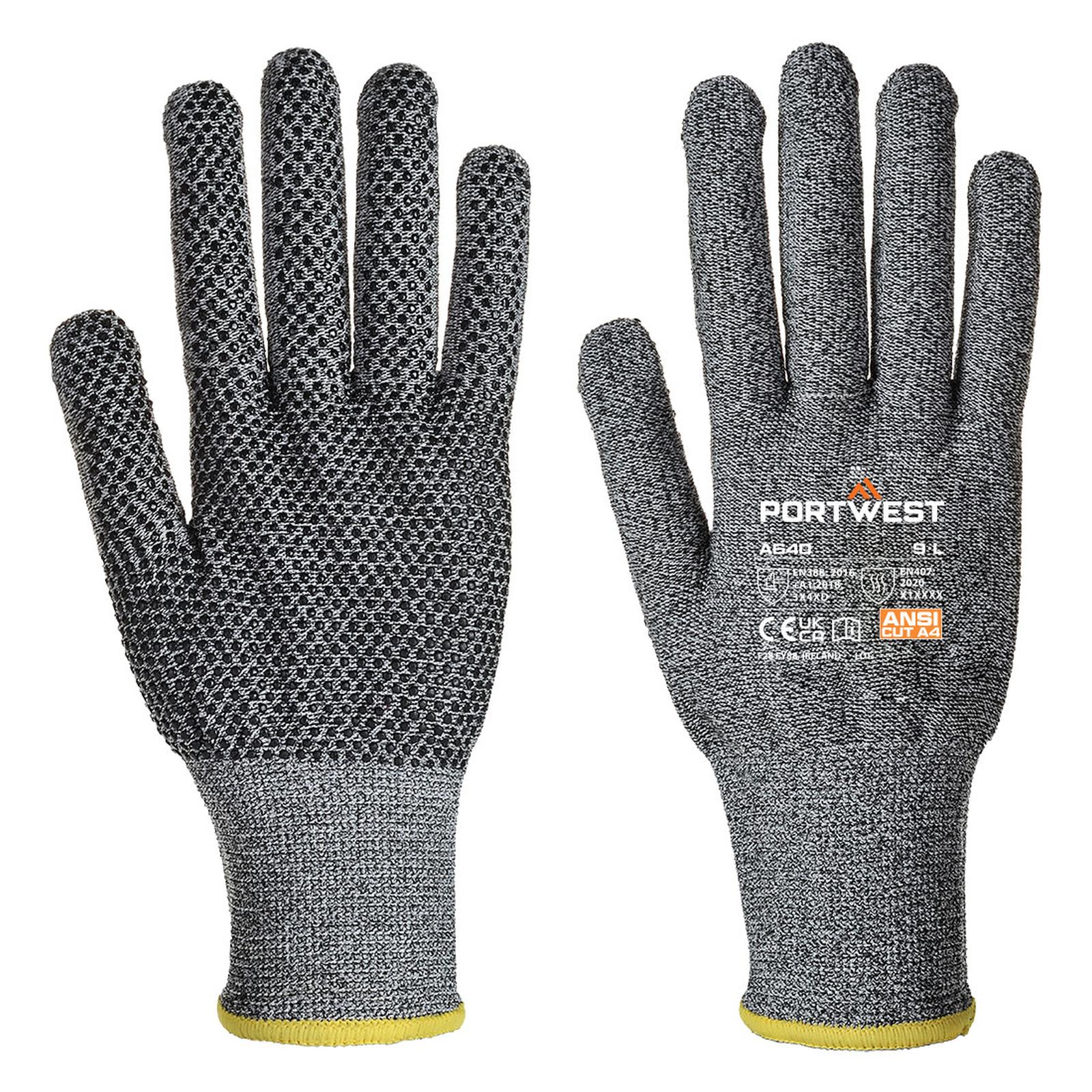 Portwest Handschoenen A640 grijs(G7)