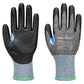 Portwest Handbescherming CS Handschoenen A642 CS cut D18 PU snij D grijs-zwart(G8)