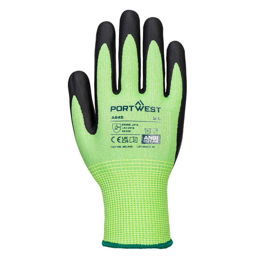 Portwest Handschoenen A645 groen-zwart(E8)