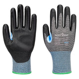 Portwest Handbescherming CS Handschoenen A647 CS cut D15 PU grijs-zwart(G8)