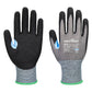 Portwest Handbescherming CS Handschoenen A648 CS cut D21 nitril grijs-zwart(G8)