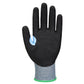 Portwest Handbescherming CS Handschoenen A648 CS cut D21 nitril grijs-zwart(G8)