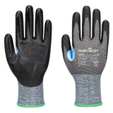 Portwest Handbescherming CS Handschoenen A649 CS cut D21 PU grijs-zwart(G8)