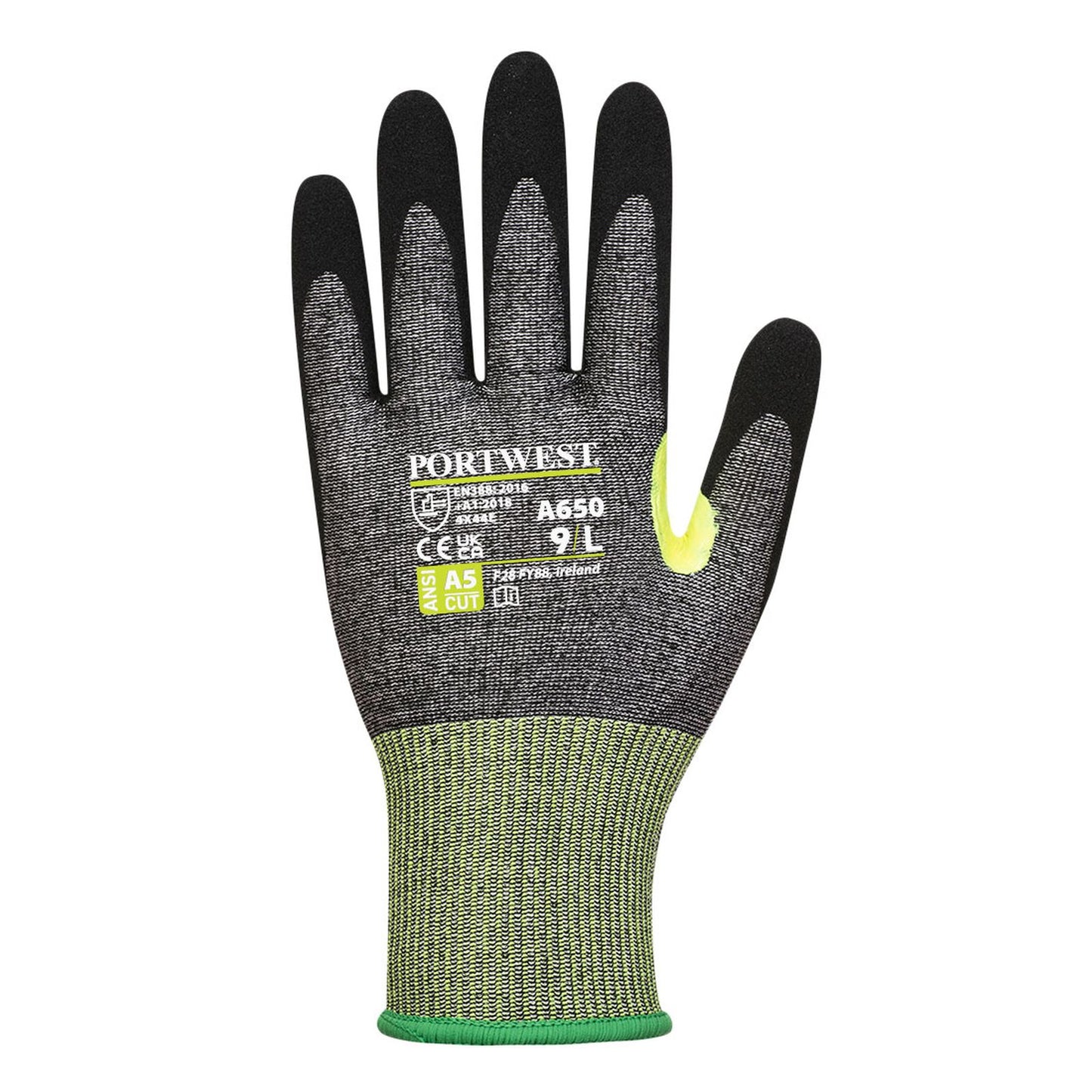 Portwest Handschoenen A650 grijs-zwart(G8)