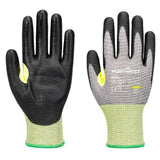 Portwest Handbescherming CS Handschoenen A651 CS cut E15 PU grijs-zwart(G8)