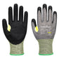 Portwest Handbescherming CS Handschoenen A652 CS cut E21 nitril grijs-zwart(G8)