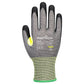 Portwest Handbescherming CS Handschoenen A652 CS cut E21 nitril grijs-zwart(G8)
