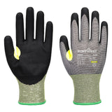 Portwest Handbescherming CS Handschoenen A652 CS cut E21 nitril grijs-zwart(G8)