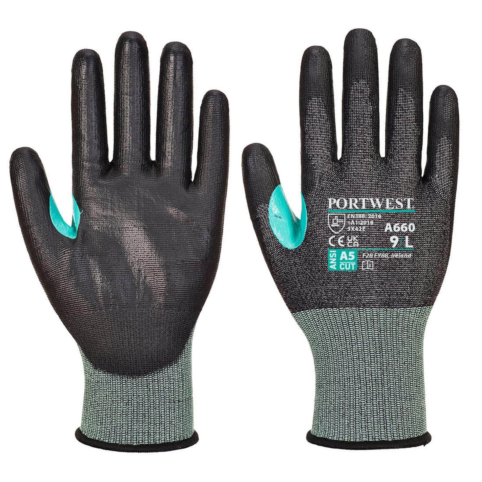 Portwest Handschoenen A660 zwart(K8)