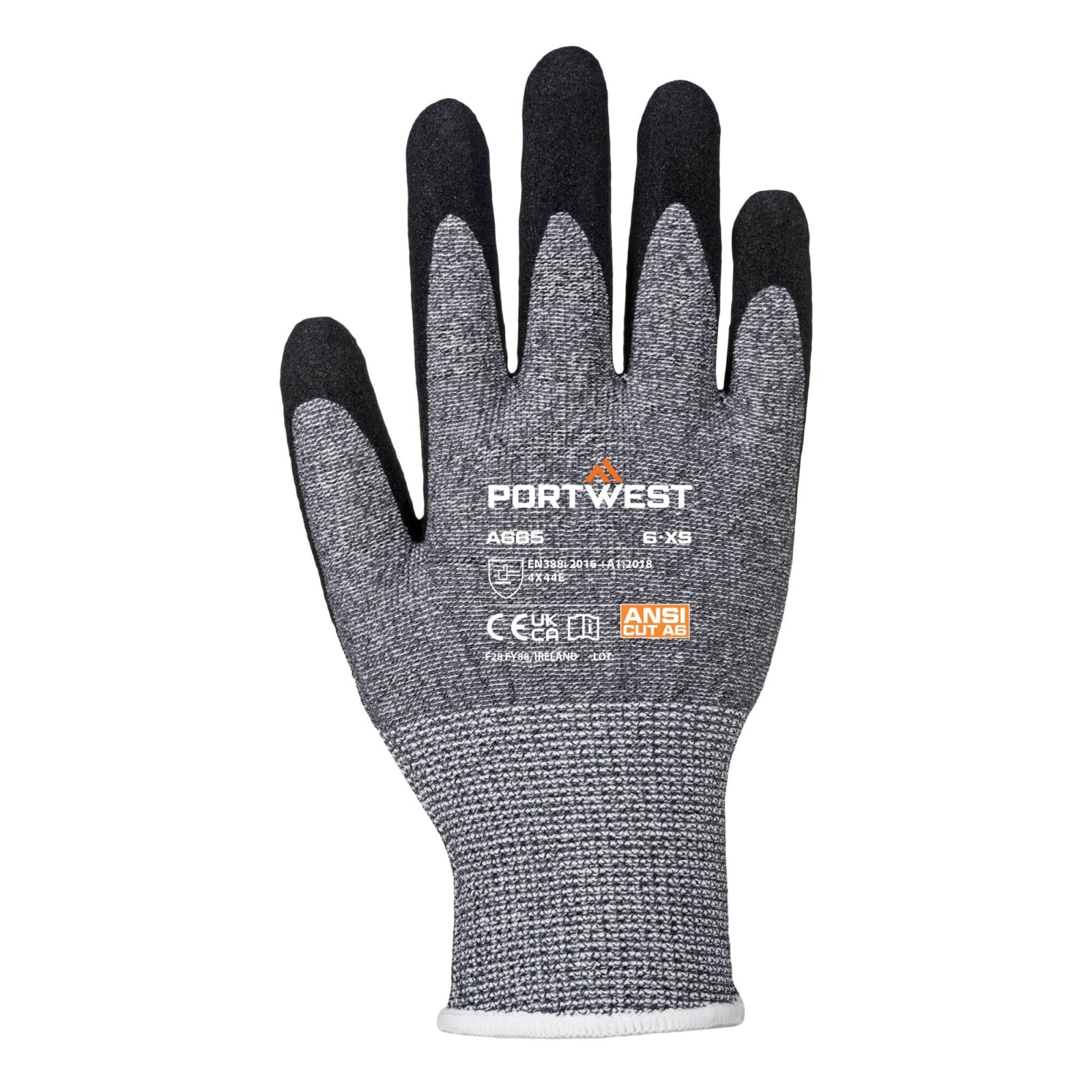 Portwest Handschoenen A665 grijs(GR)