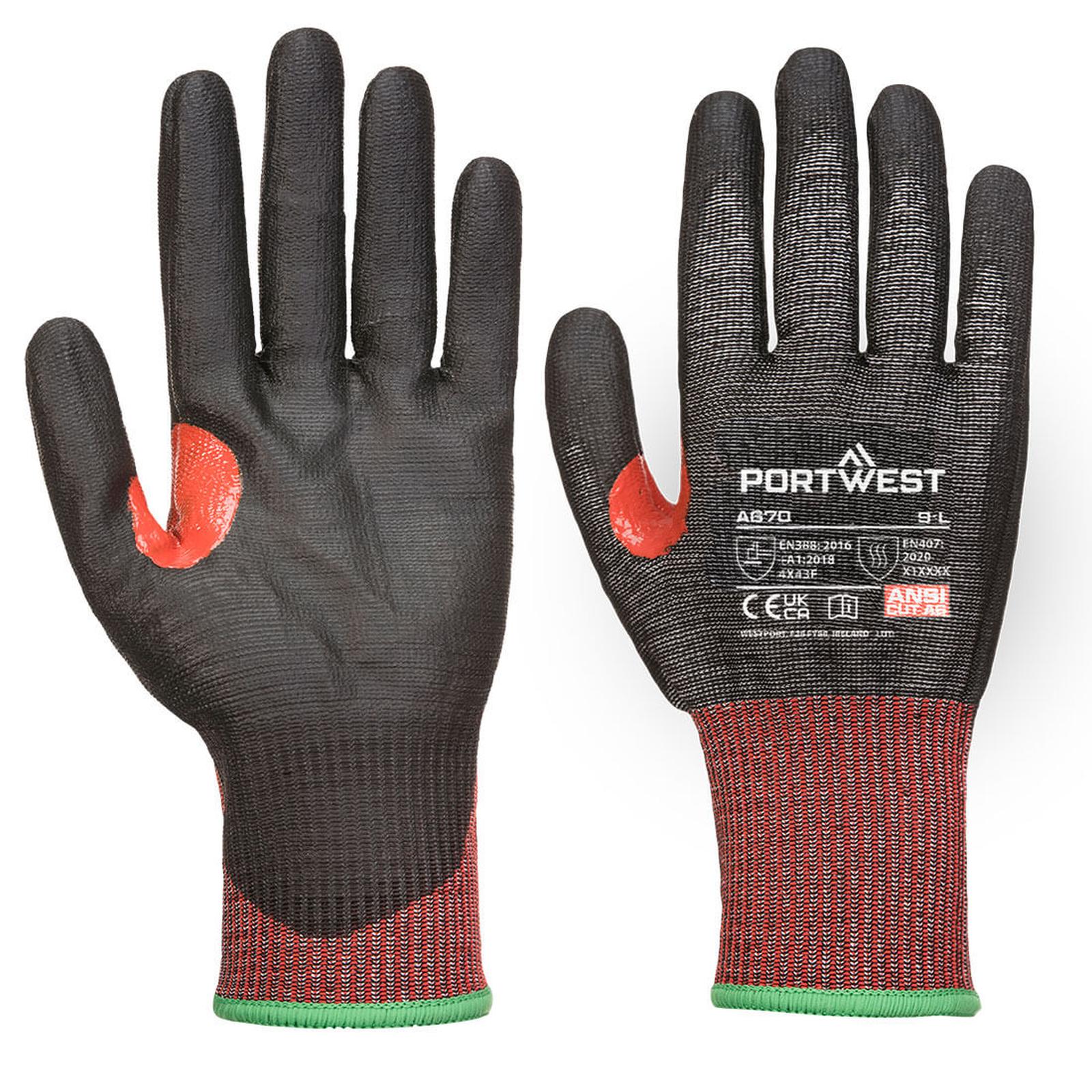 Portwest Handschoenen A670 zwart(K8)