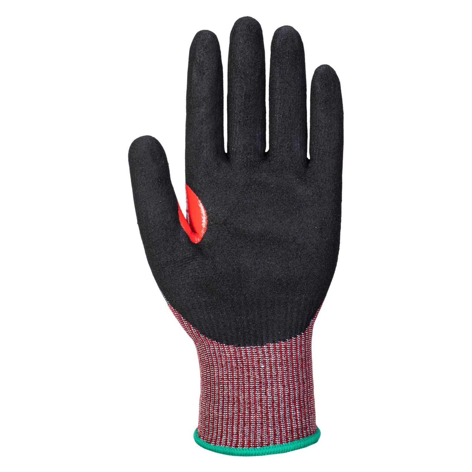 Portwest Snijbestendig Handbescherming Handschoenen A672 CS Cut F13 Nitril zwart(K8)