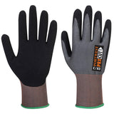 Portwest CS Handbescherming Snijhandschoen A675 Cut G18 Nitrile Sandy A7 grijs-zwart(G8)