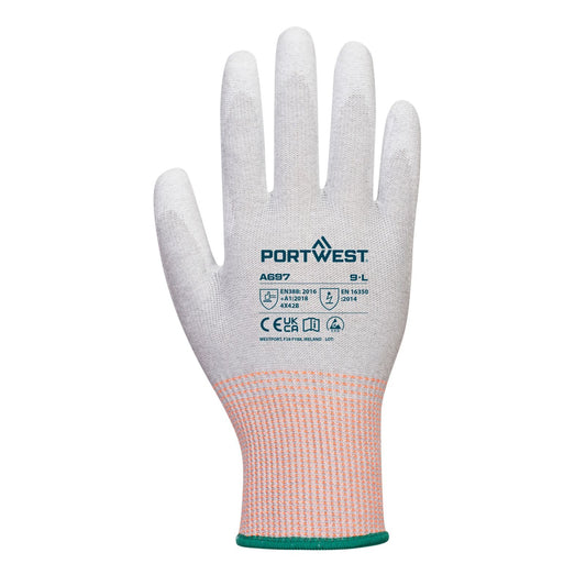 Portwest handschoenen A697 grijs-wit(G6)