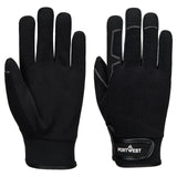 Portwest Mechanische Handschoenen Handbescherming Handschoen A701  Mechanic 81 zwart(BK)