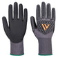 Portwest Impact protection Handbescherming Handschoen A715 Grip 15 Nitril Impact zwart(K8)
