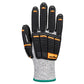 Portwest Handbescherming Impact protection Handschoenen A718 impact C13 nitril foam grijs-zwart(G8)