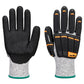 Portwest Handbescherming Impact protection Handschoenen A718 impact C13 nitril foam grijs-zwart(G8)