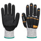 Portwest Handbescherming Impact protection Handschoenen A718 impact C13 nitril foam grijs-zwart(G8)