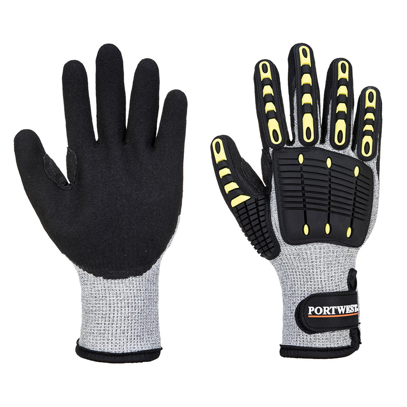 Portwest Handschoenen A729 grijs-zwart(G8)