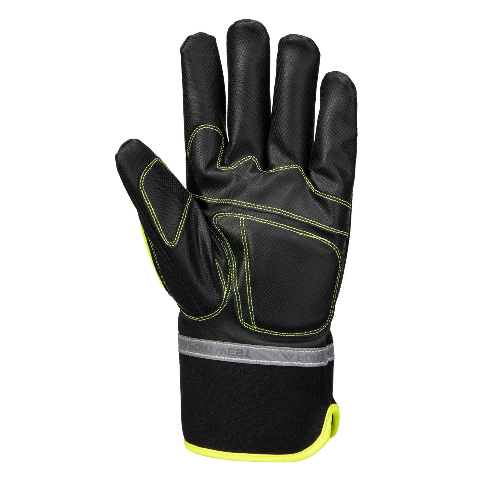 Portwest Handbescherming Mechanische Handschoenen Handschoenen A753 cold 450 PU waterdicht vechanisch kou zwart(K8)