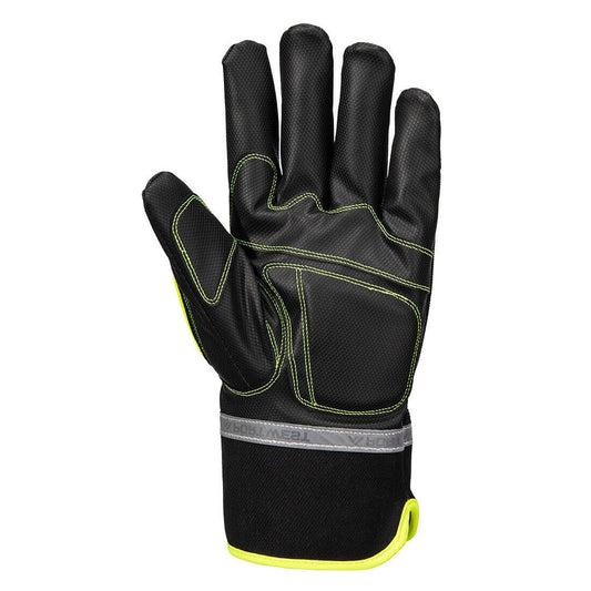 Portwest Handbescherming Mechanische Handschoenen Handschoenen A753 cold 450 PU waterdicht vechanisch kou zwart(K8)