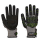 Portwest Handschoenen A755 zwart-groen(K3)